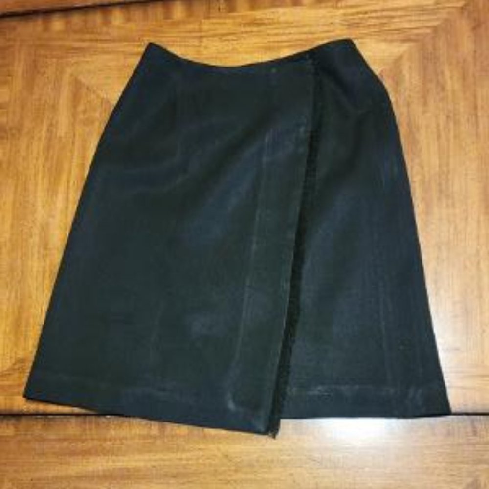 Tyler Gillis Fringed Wrap Skirt